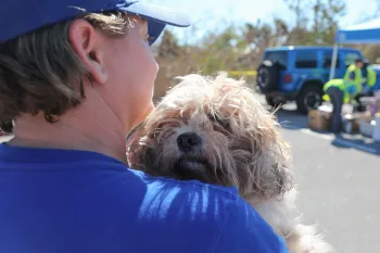 HSUS and partners help people and animals affected by Hurricane Ian in Florida