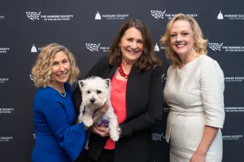 Diana DeGette receives a Humane Award at the U.S. Capitol