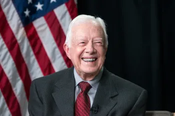 Jimmy Carter smiling