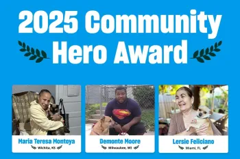 More Than a Pet 2025 Community Hero Award Finalists