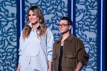 Heidi Klum and Christian Siriano on Project Runway