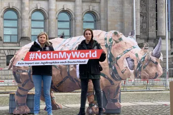 Trophy hunting event in Berlin